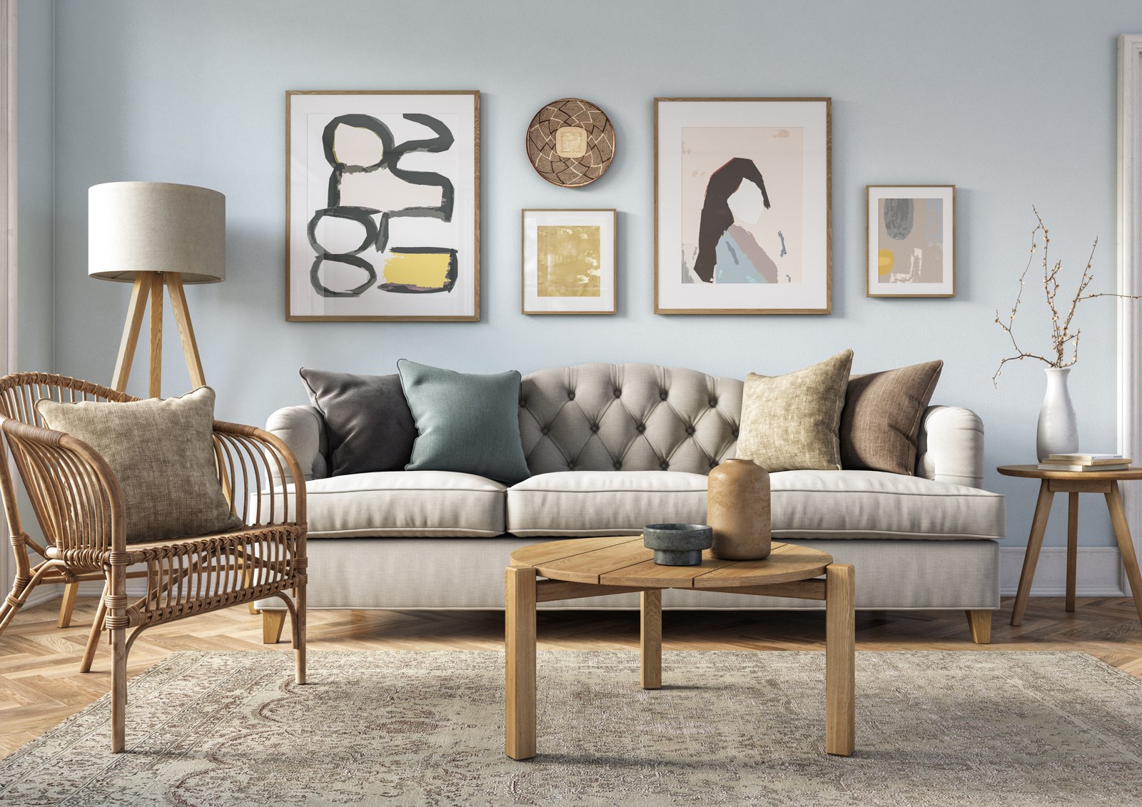 A thoughtfully designed residential interior